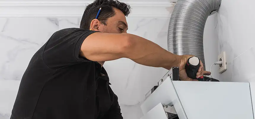 Precision In-wall Dryer Vent Cleaning & Rerouting Corrections in Bell, CA